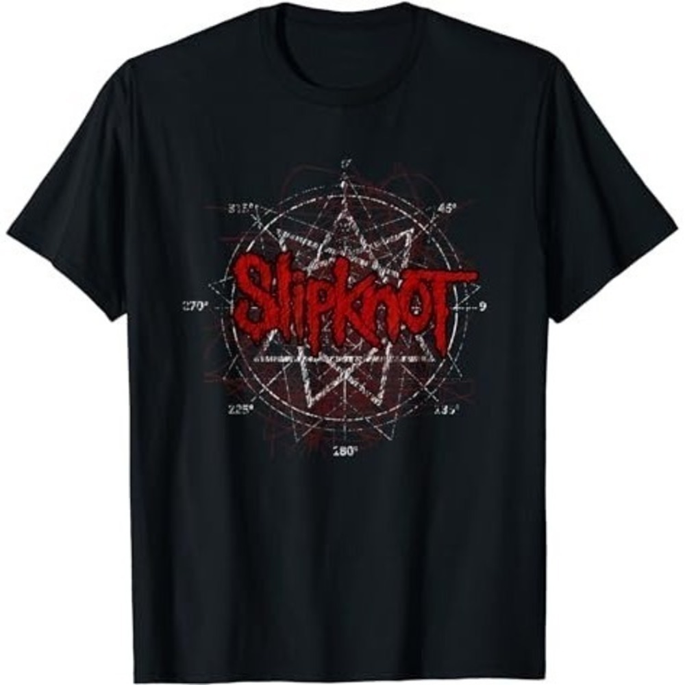 Slipknot Scribble Star Logo Tshirt